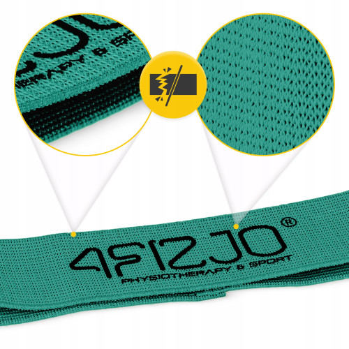 Резинка для фітнеса  4FIZJO Flex Band 6-10 кг Green - фото №2